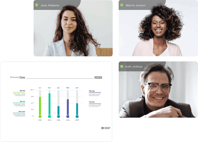 Fastest online & first ever In-person collaboration rooms
